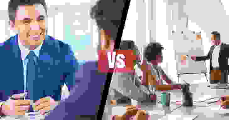 الفرق بين الكوتشينغ الفردي والجماعي