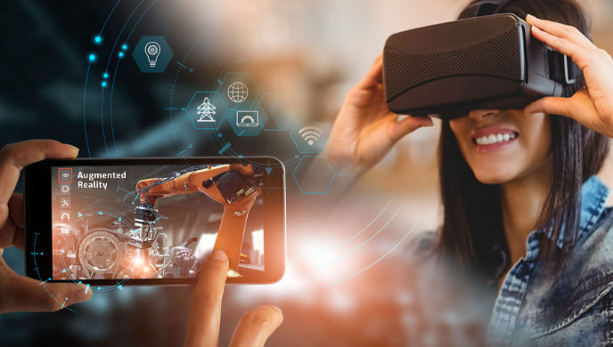 الواقع الافتراضي (VR) والواقع المُعزز (AR) في التدريب